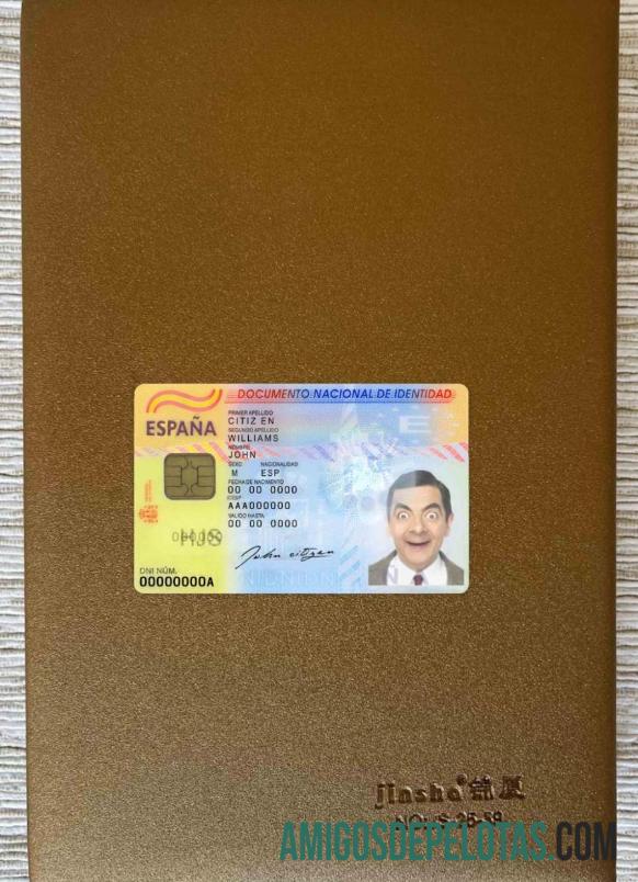 Spain ID (2016 – Present) olhar de foto frente exemplo